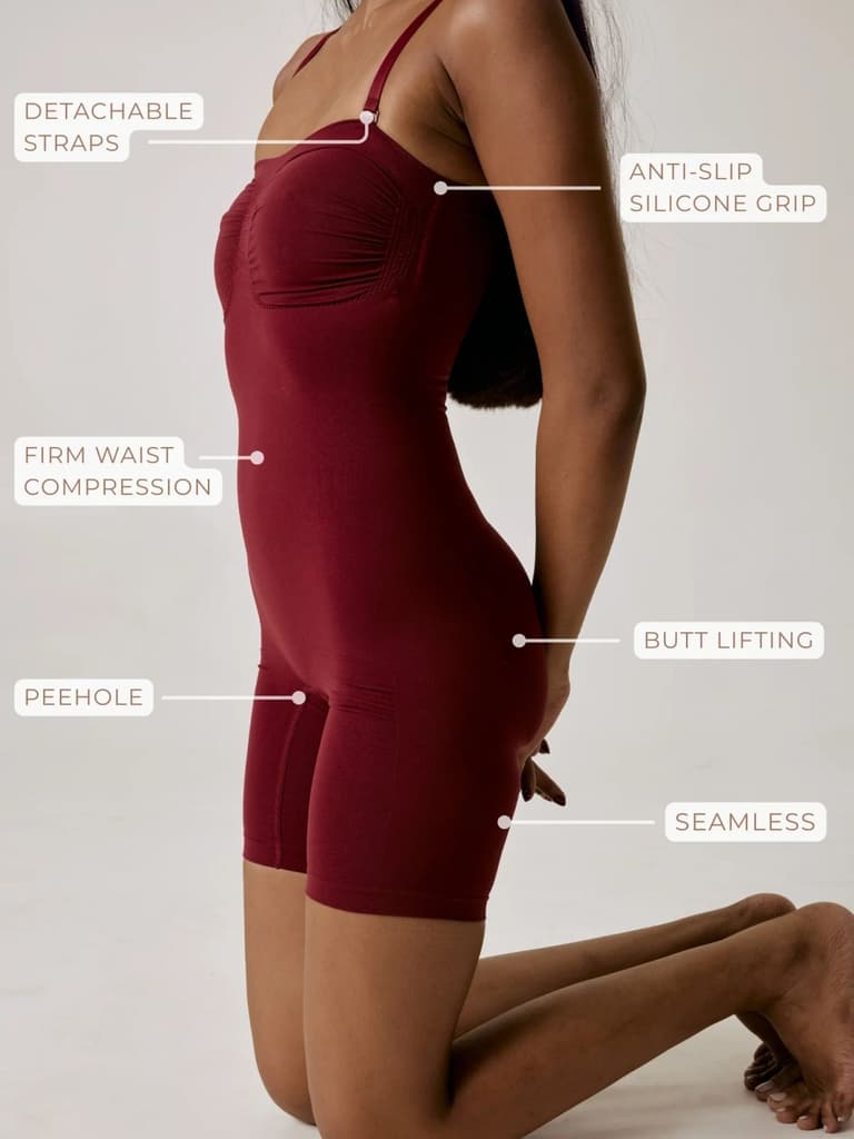 Strapless Butt Lifting Bodysuit — photo 3