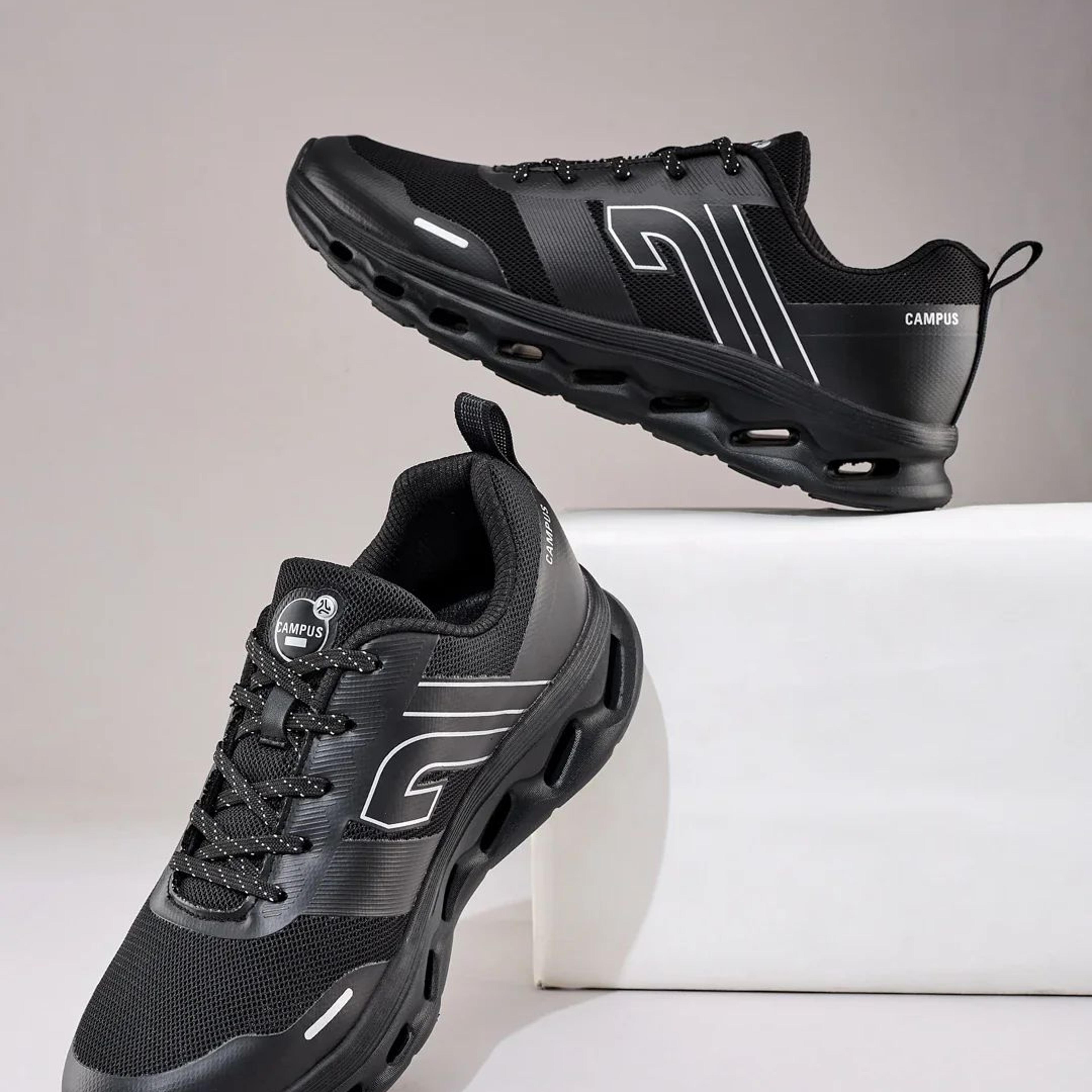 CHAZE Black Men's Running Shoes
