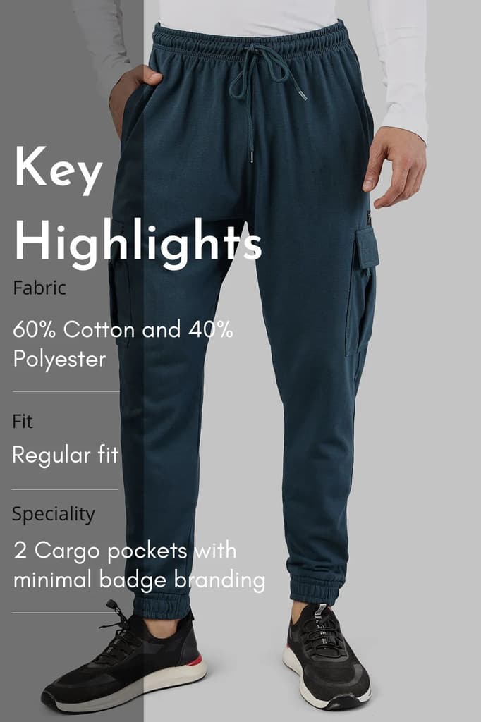 Flex Joggers Teal — photo 7