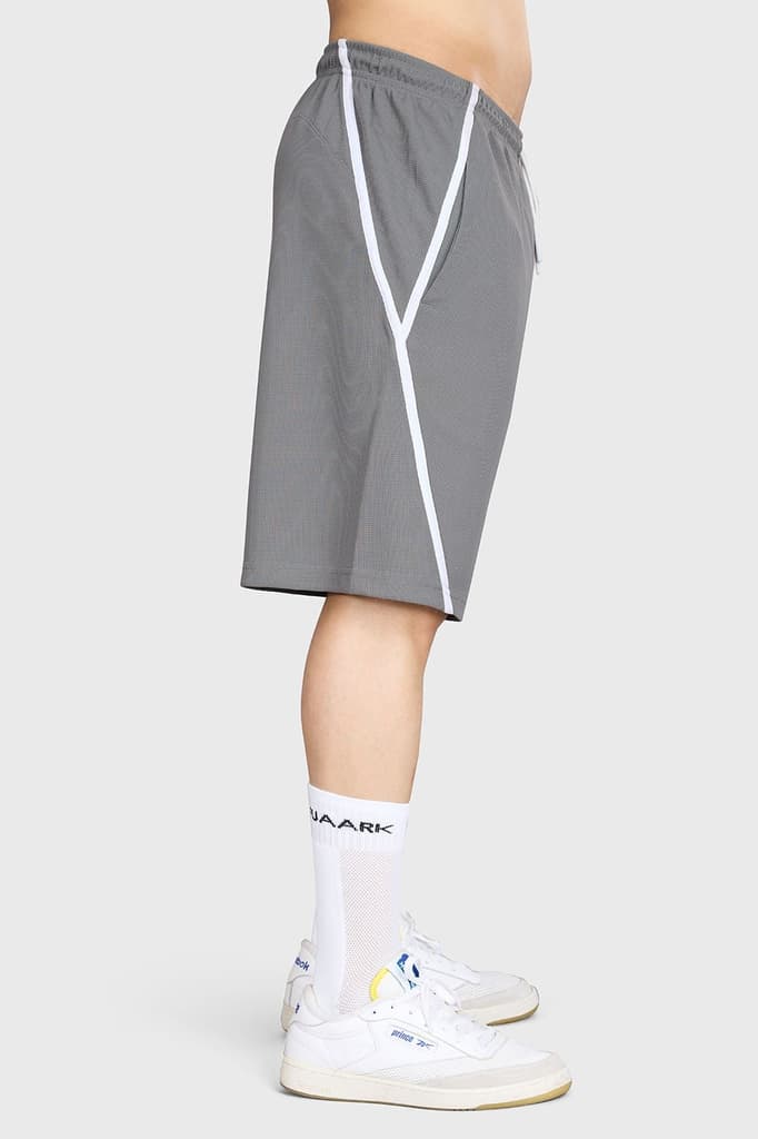 Drip Oversized Shorts Dark Grey — photo 5