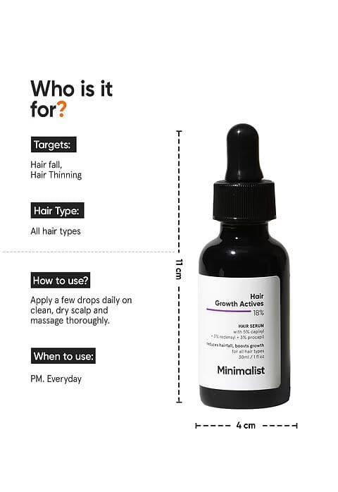 Hair Growth Actives 18% Hair Serum — photo 9