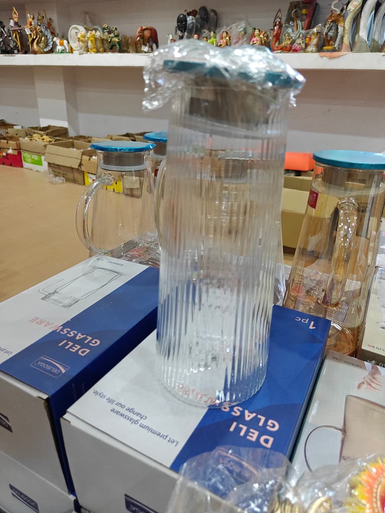 Clear Glass Vase | Modern Design | Glass | Clear