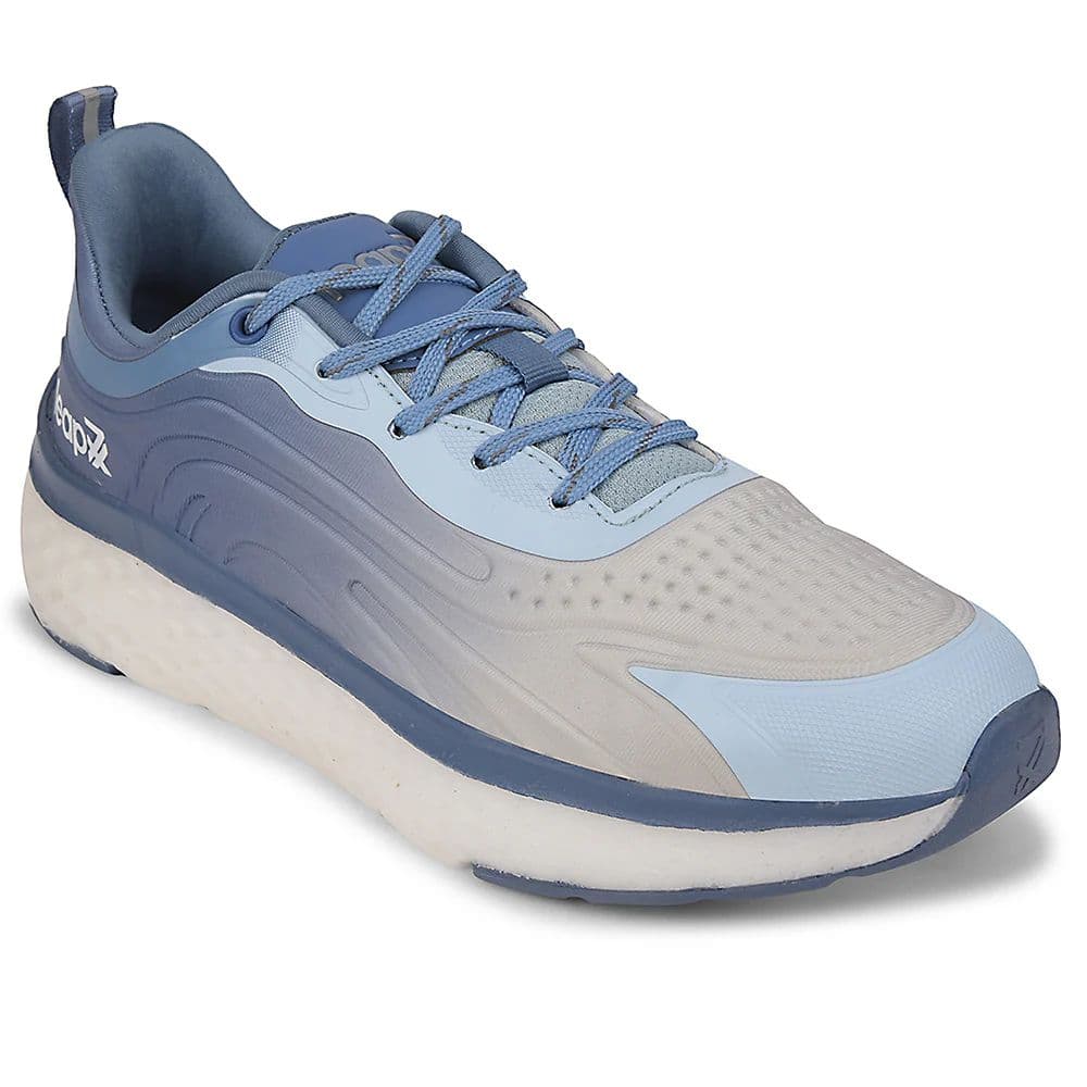 Leap7x Blue Sports Lacing Running Shoes For Men NITRUN-10 By Liberty — 6/40 / Blue