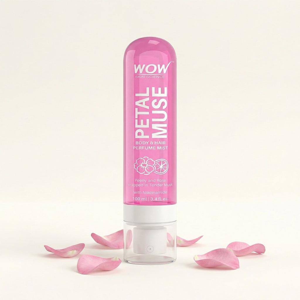 Petal Muse Floral Hair & Body Mist Long-Lasting Peony Freshness