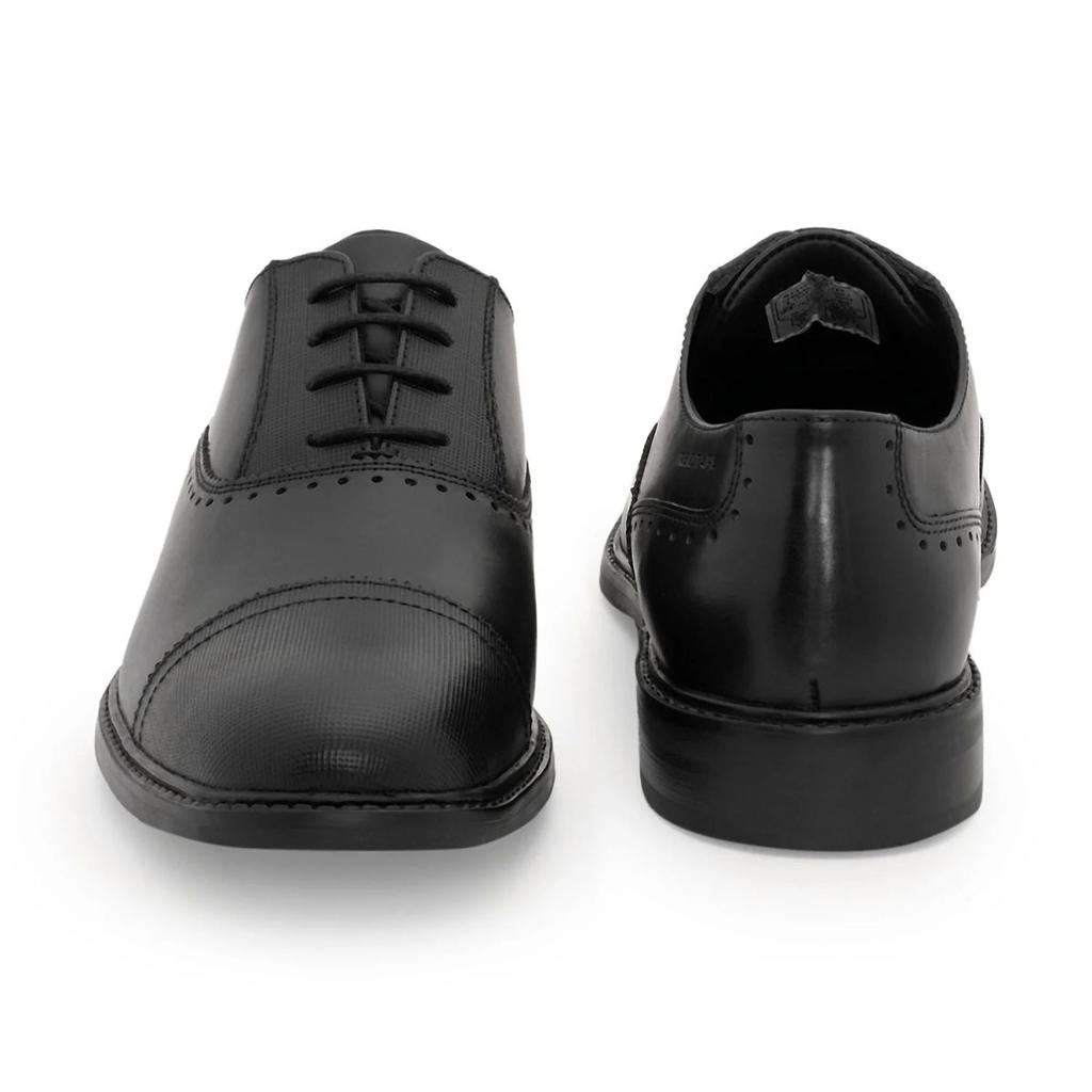 Oxford Shoes for Men in Black | Formal Leather Shoes — photo 4