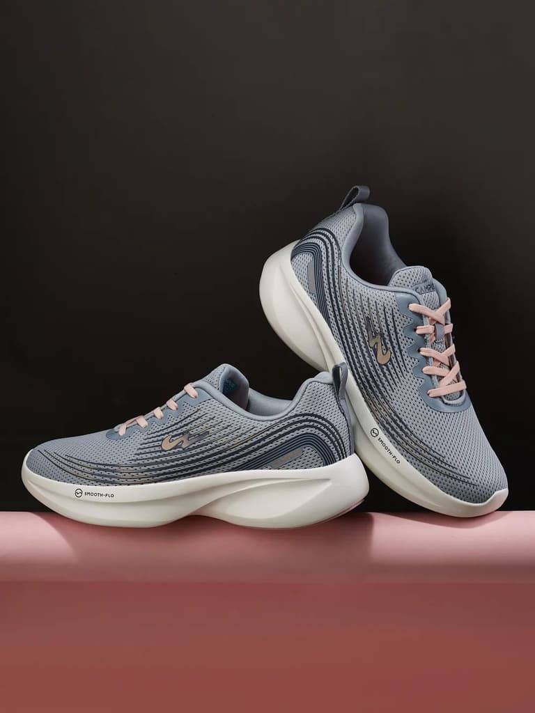 CAMP-LEX Grey Women's Sneakers — photo 8