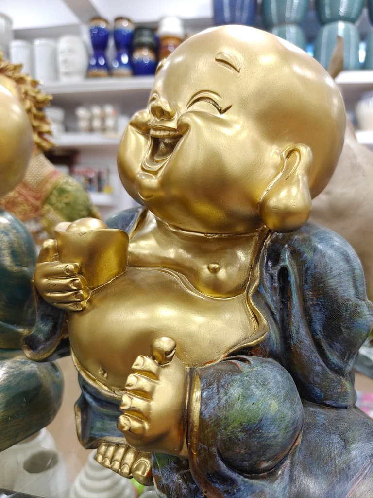 Golden Buddha Statue | Gold | Decorative | Meditation