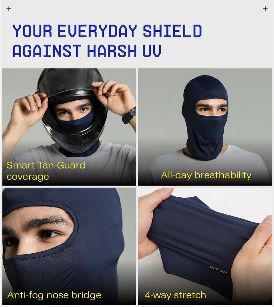 Sunscreen Balaclava Ice — photo 7