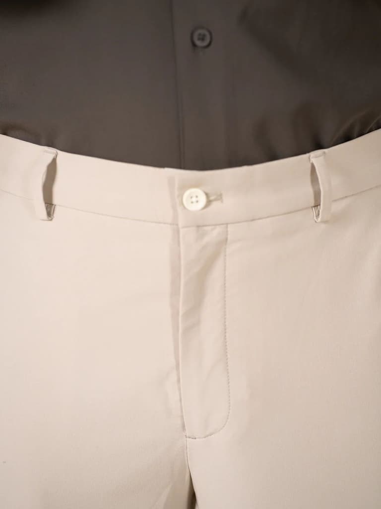 Essential Beige 925 Relaxed Fit Smart Formal Trousers — photo 8