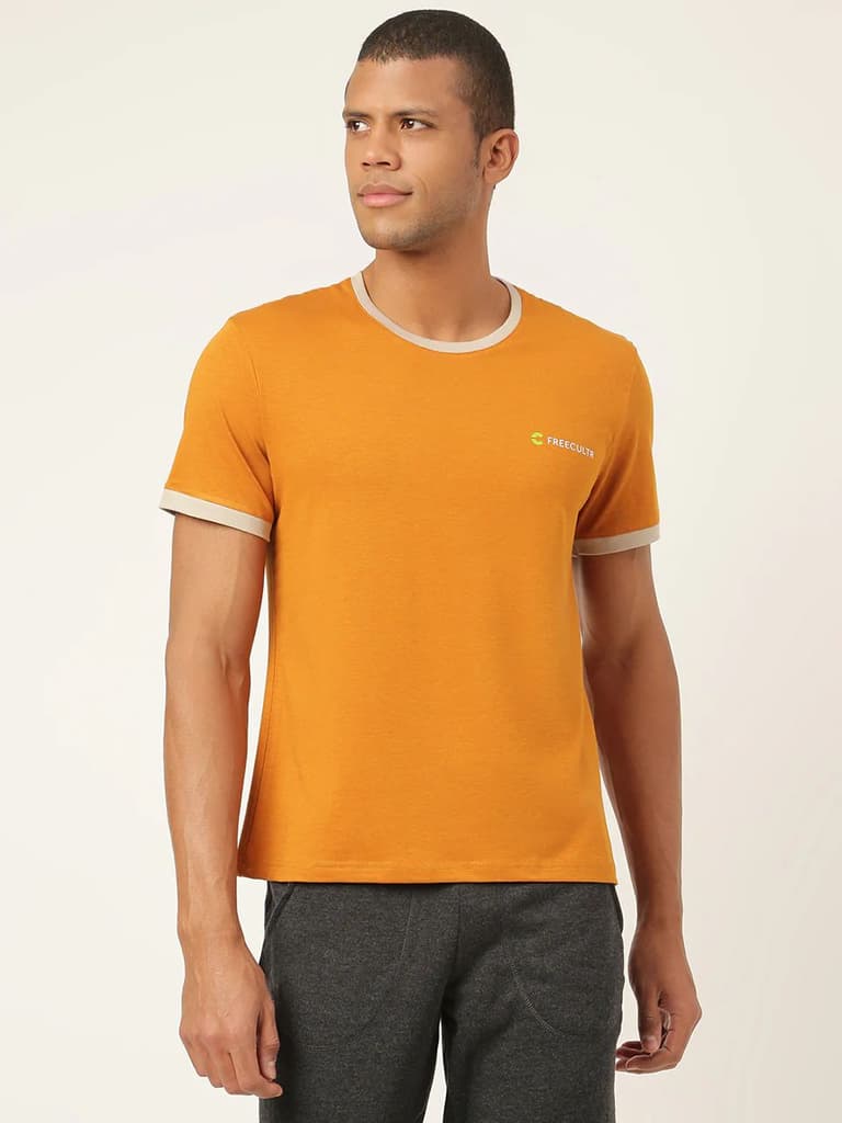 Men's Organic Bamboo Casual Tees - Crew Neck (Pack Of 1) — photo 7
