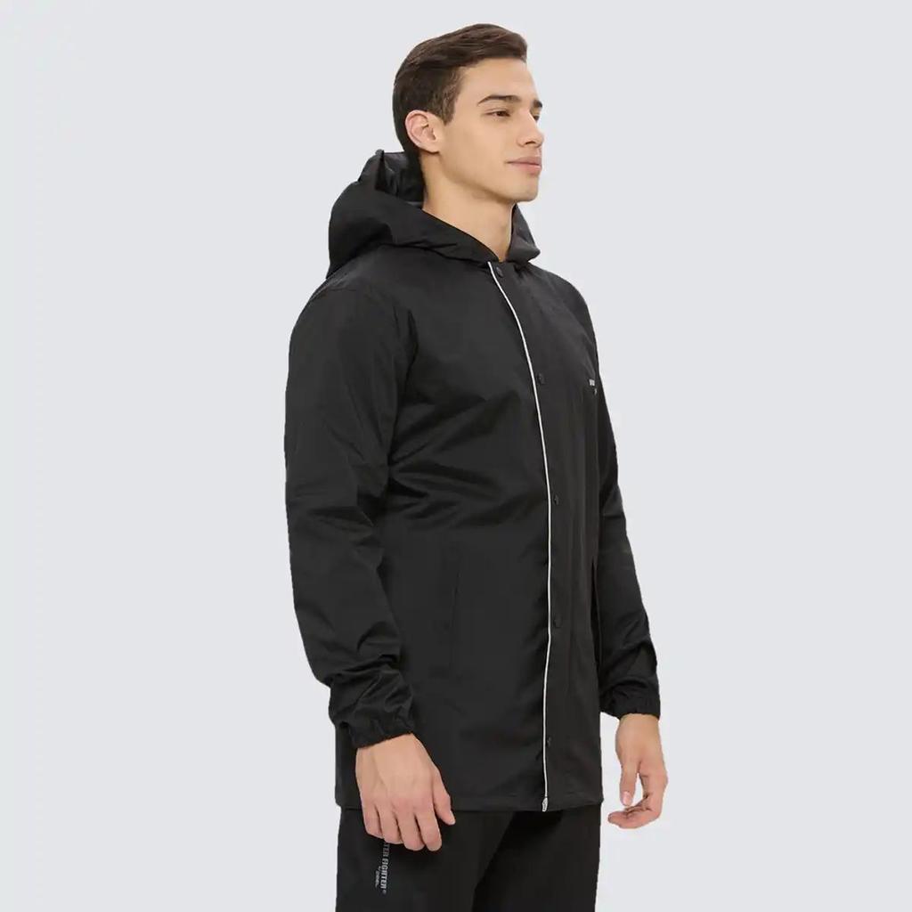 Zeel Men's Solid Waterproof Raincoat | Black | Zeel | XL