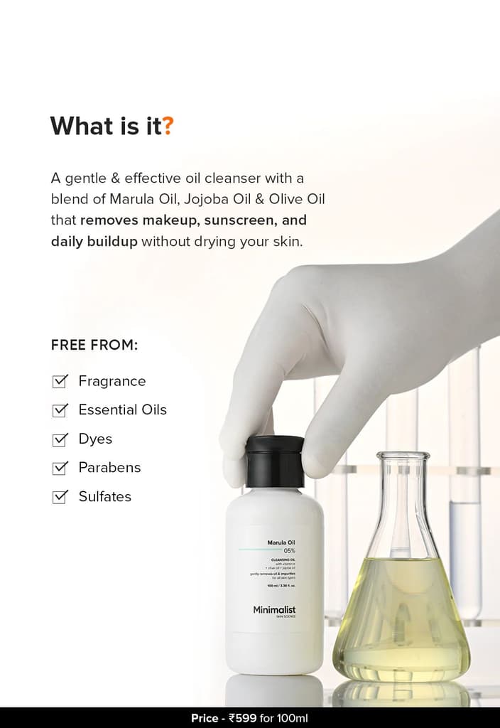 Marula Oil 05% Cleansing Oil