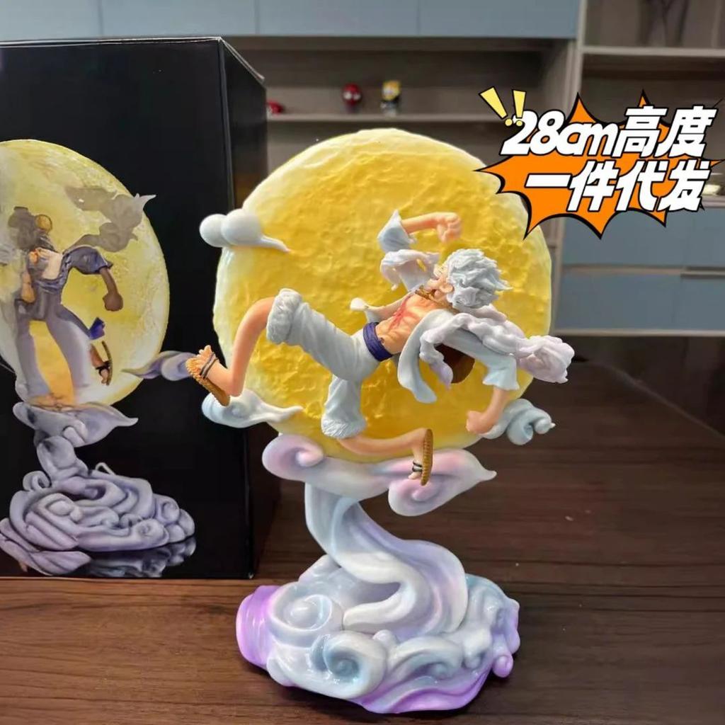 Gear 5 Luffy LED Lamp – One Piece Resin Action Figure — photo 3