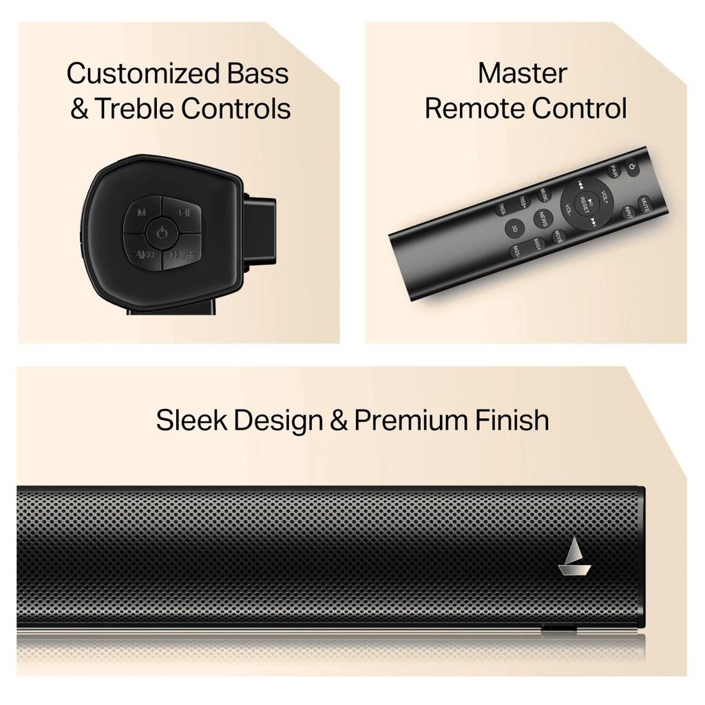 boAt Aavante 2.1 1200 | 120W 2.1 Channel Soundbar with Bluetooth v5.4, EQ Modes & Master Remote — photo 2