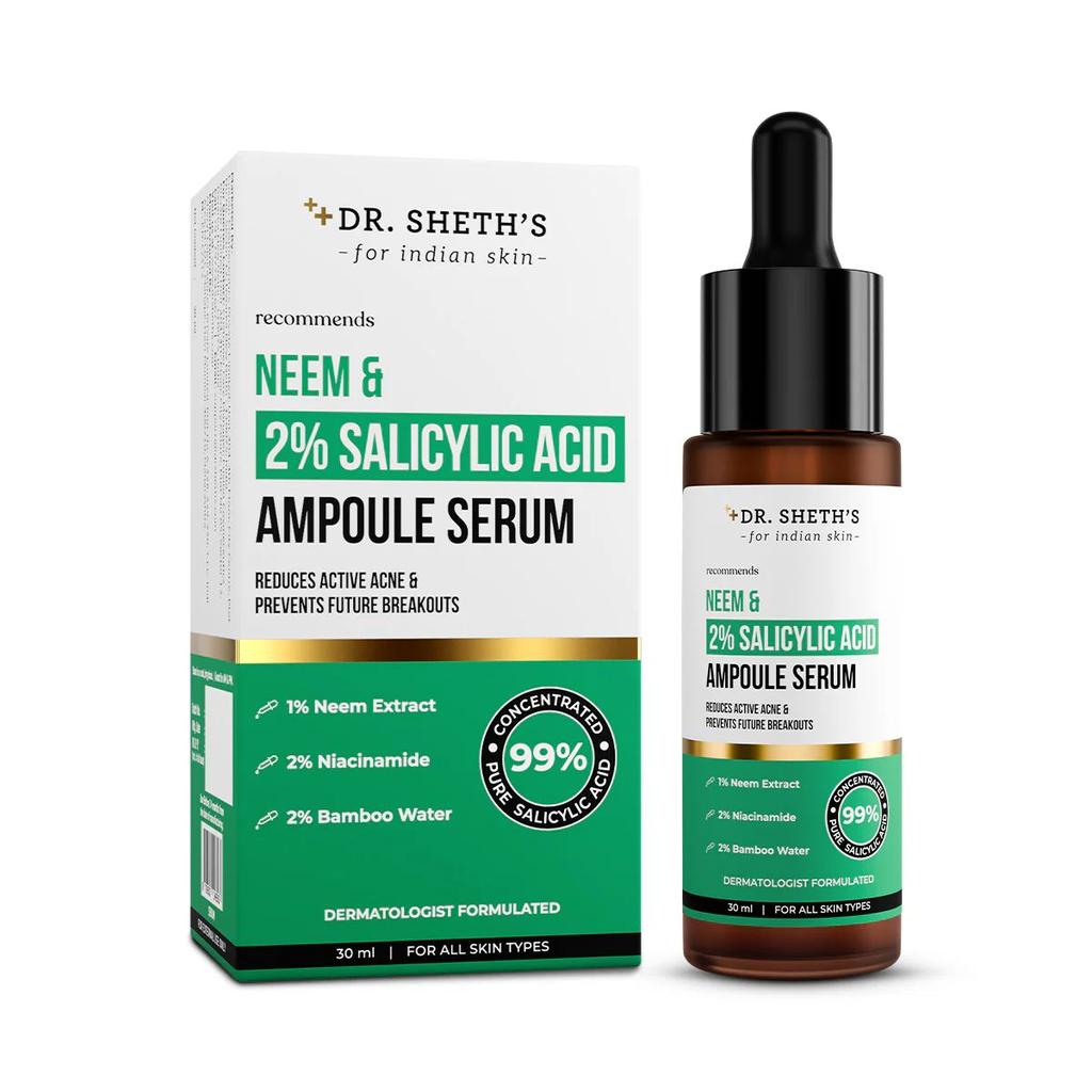 Neem & 2% Salicylic Acid Ampoule Serum - 30ml