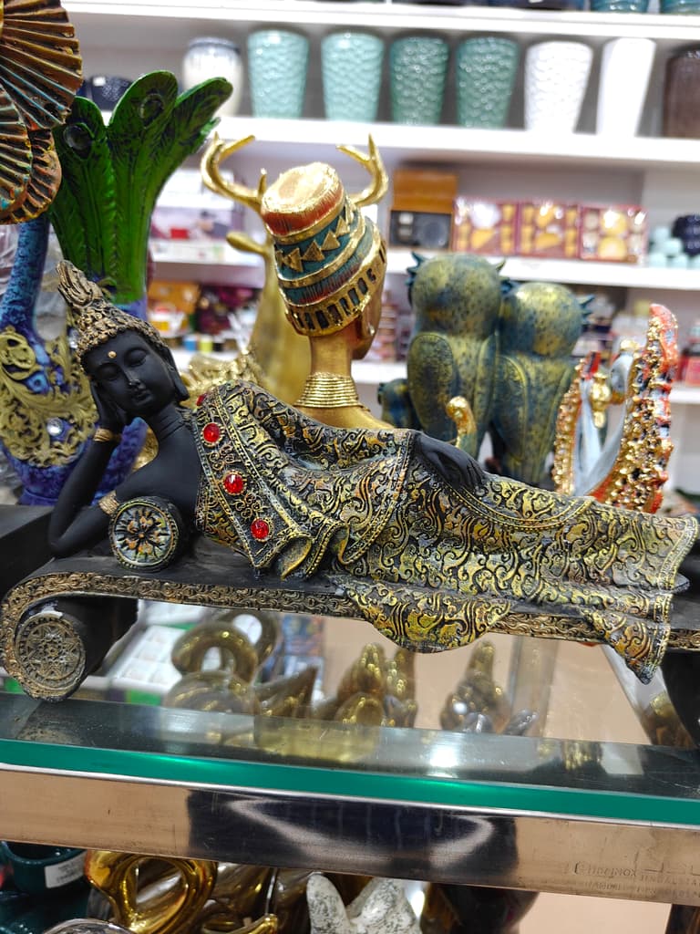 Gold Buddha Statue | Decorative | Gold | Meditation