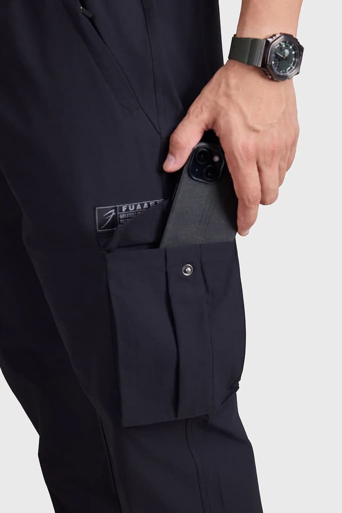 Script Cargo Joggers Black — photo 5