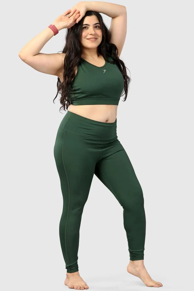 Active High Rise Leggings Green — photo 2