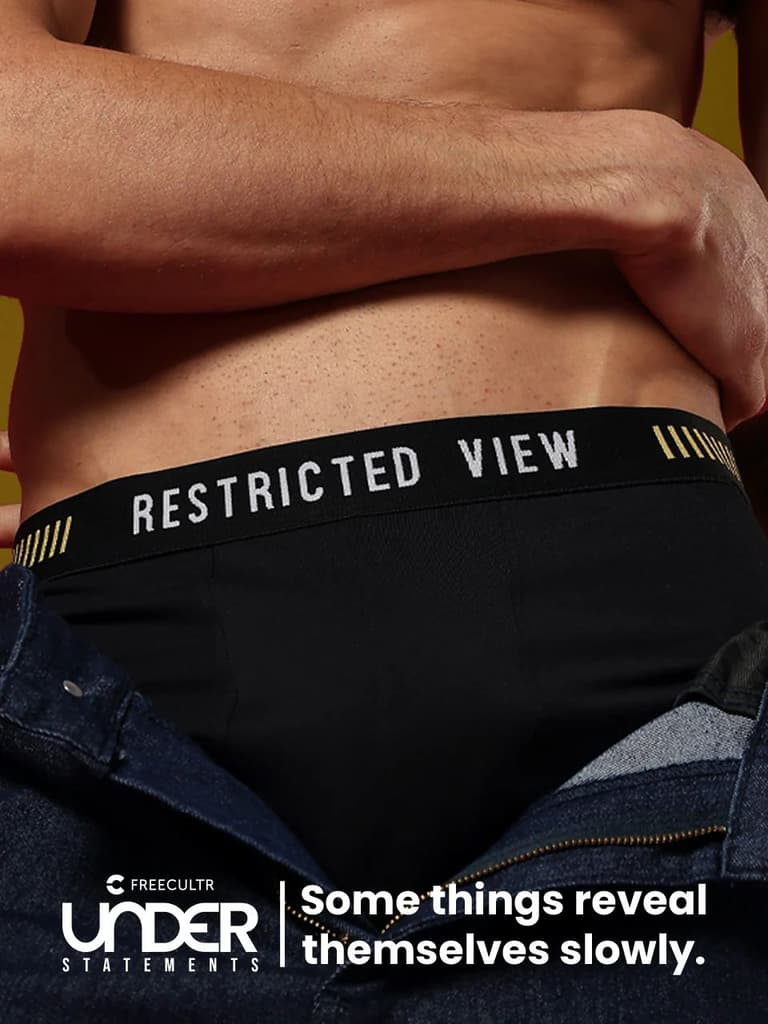 Statement Men's Trunk "Restricted View" — photo 5