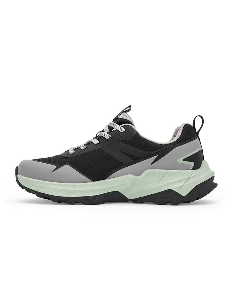 Green and Black Trail Running Shoes for Men | Low-Cut Outdoor — photo 3