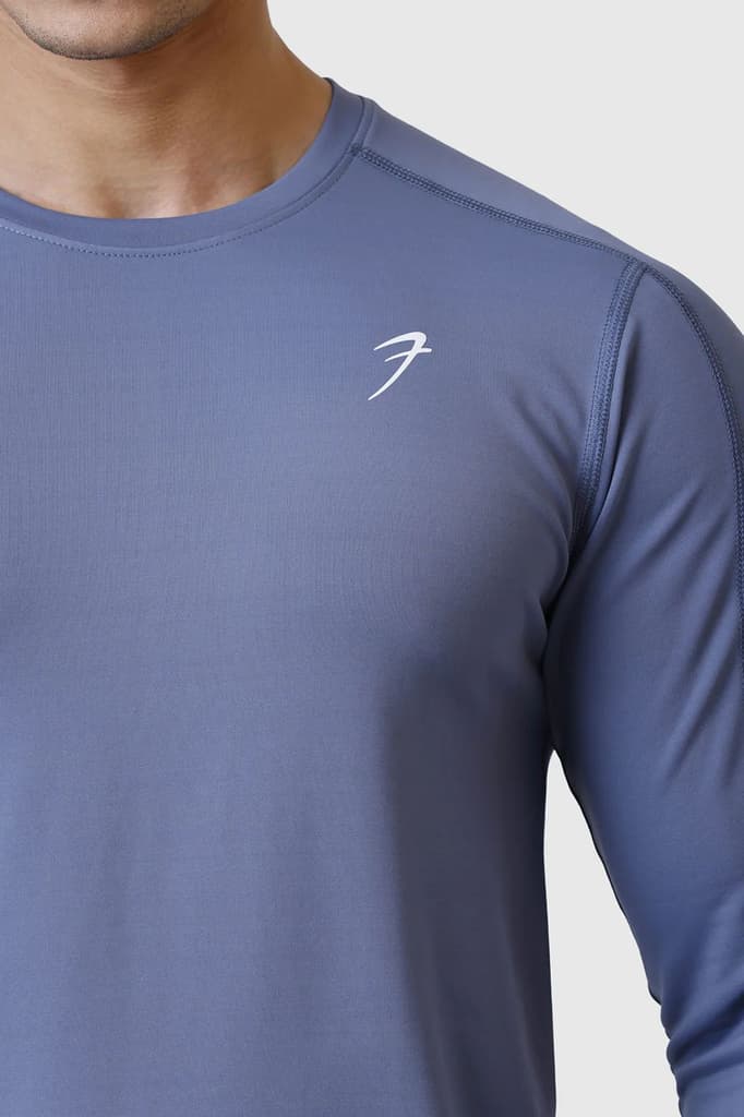 Rush Fullsleeves T-shirt Light Grey — photo 3