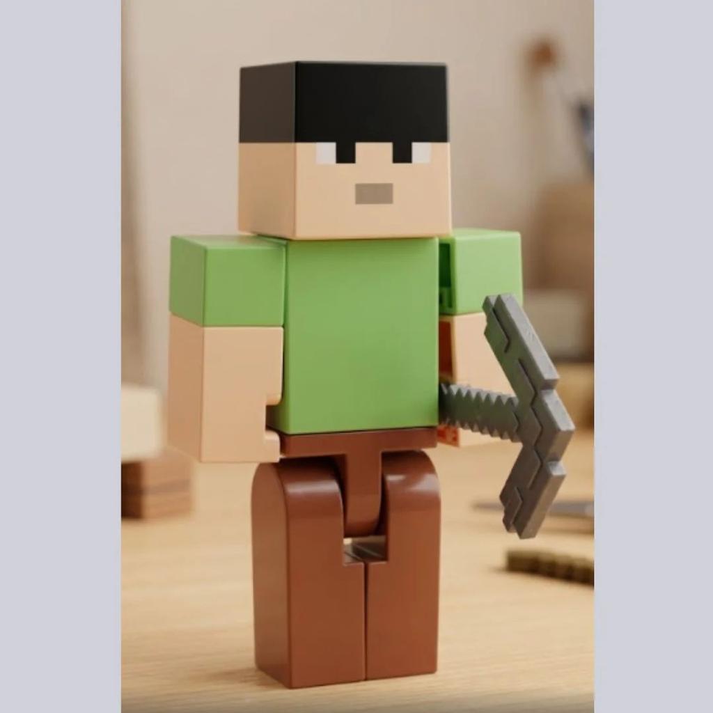 Minecraft Style Action Figure – Dig Into Adventure — photo 6