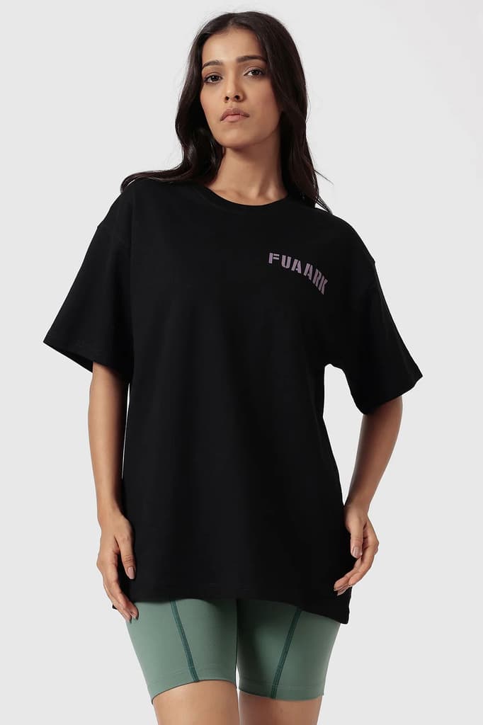 Rage Oversized T-shirts Black — photo 7