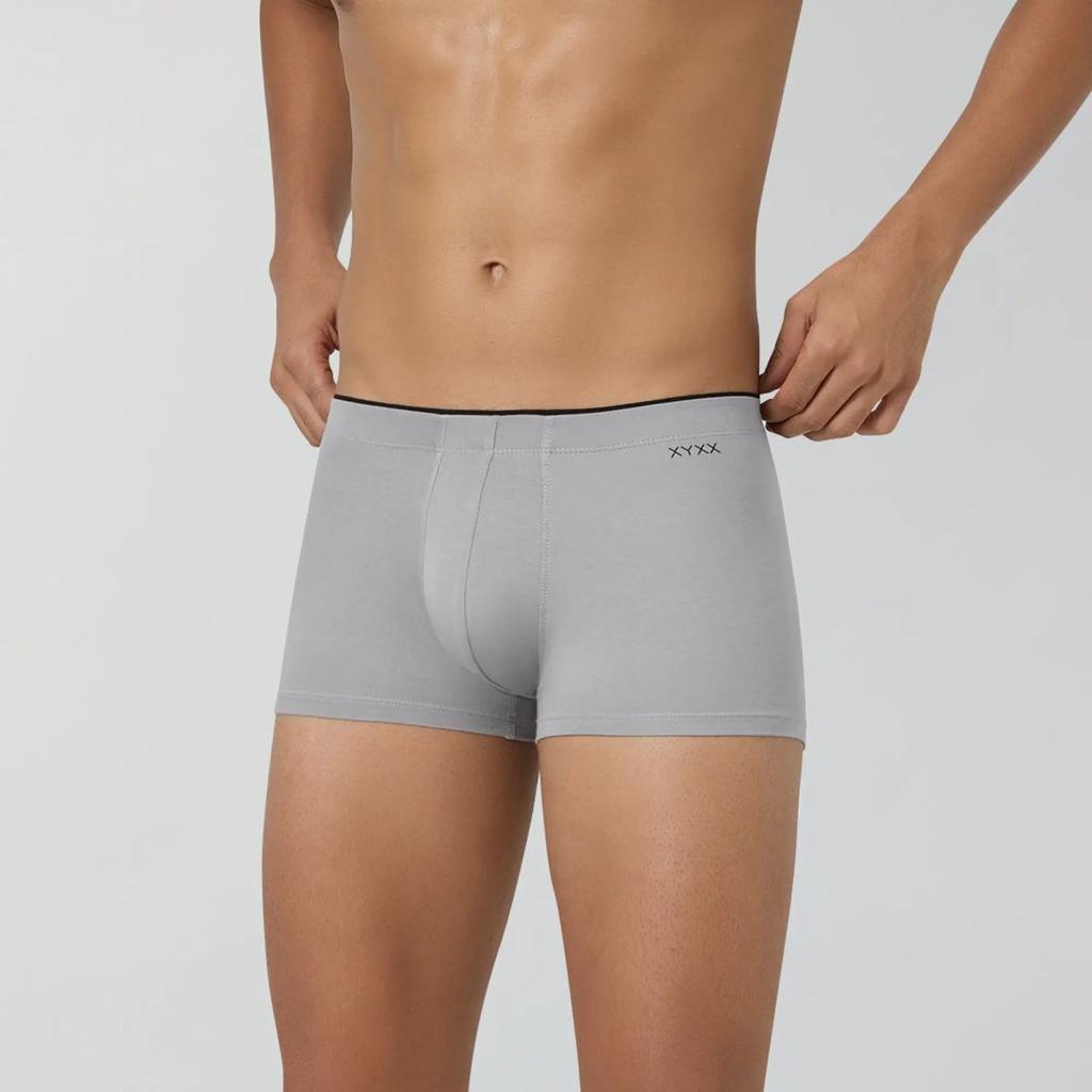 Super Combed Cotton-Modal Trunks - Ash Grey — photo 6