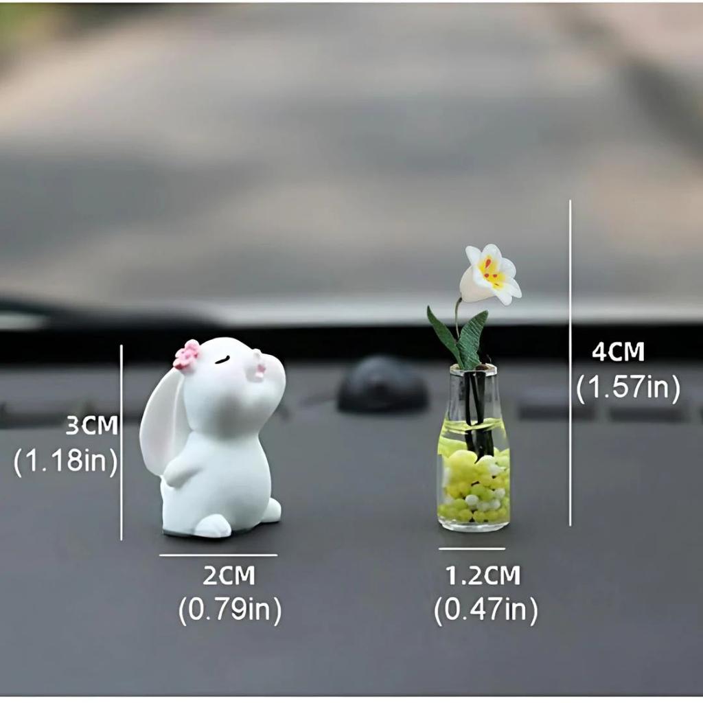 Pookie Rabbit Car Decor: Cute & Whimsical Car Accessories — photo 3