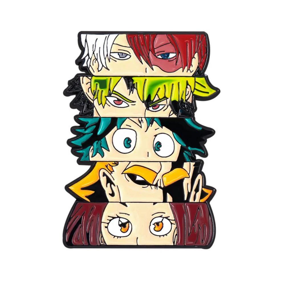 The Straw Hat Captain Lives On! Luffy One Piece Enamel Pin — Multi Face