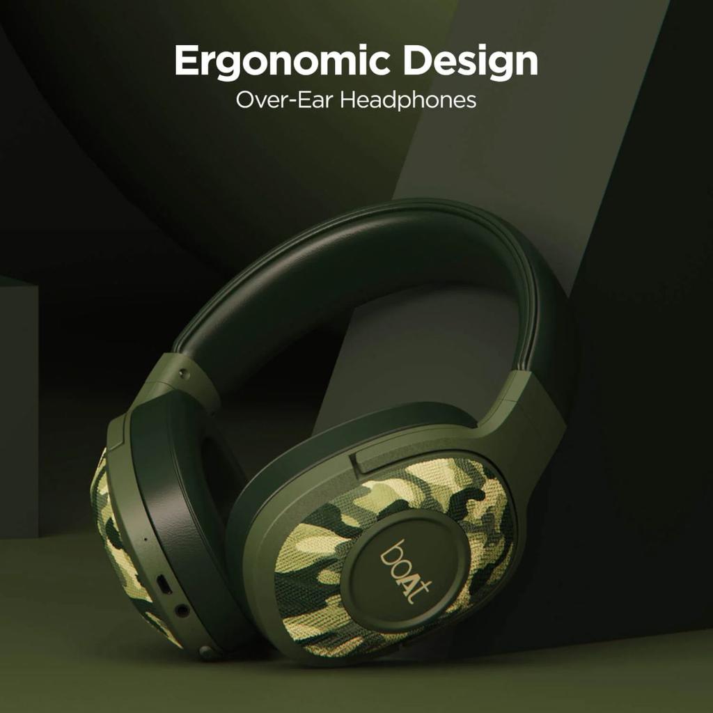 boAt Rockerz 550 | Over Ear Bluetooth Headphones with Upto 20H Playback, 50mm Dynamic Driver, 500mAh Battery — photo 9