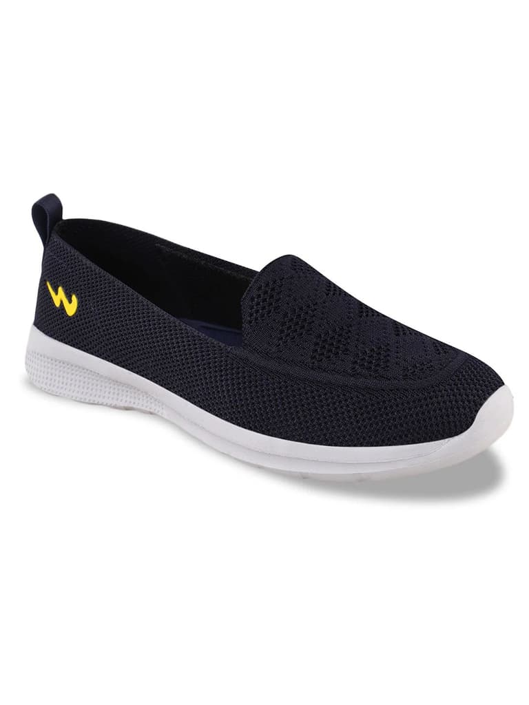 JITTERS Navy Women's Walking Shoes — Navy / 4