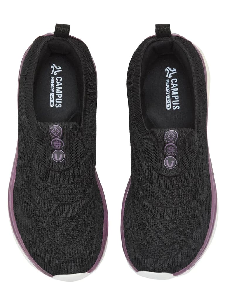 GLIMO Black Women's Walking Shoes — photo 6