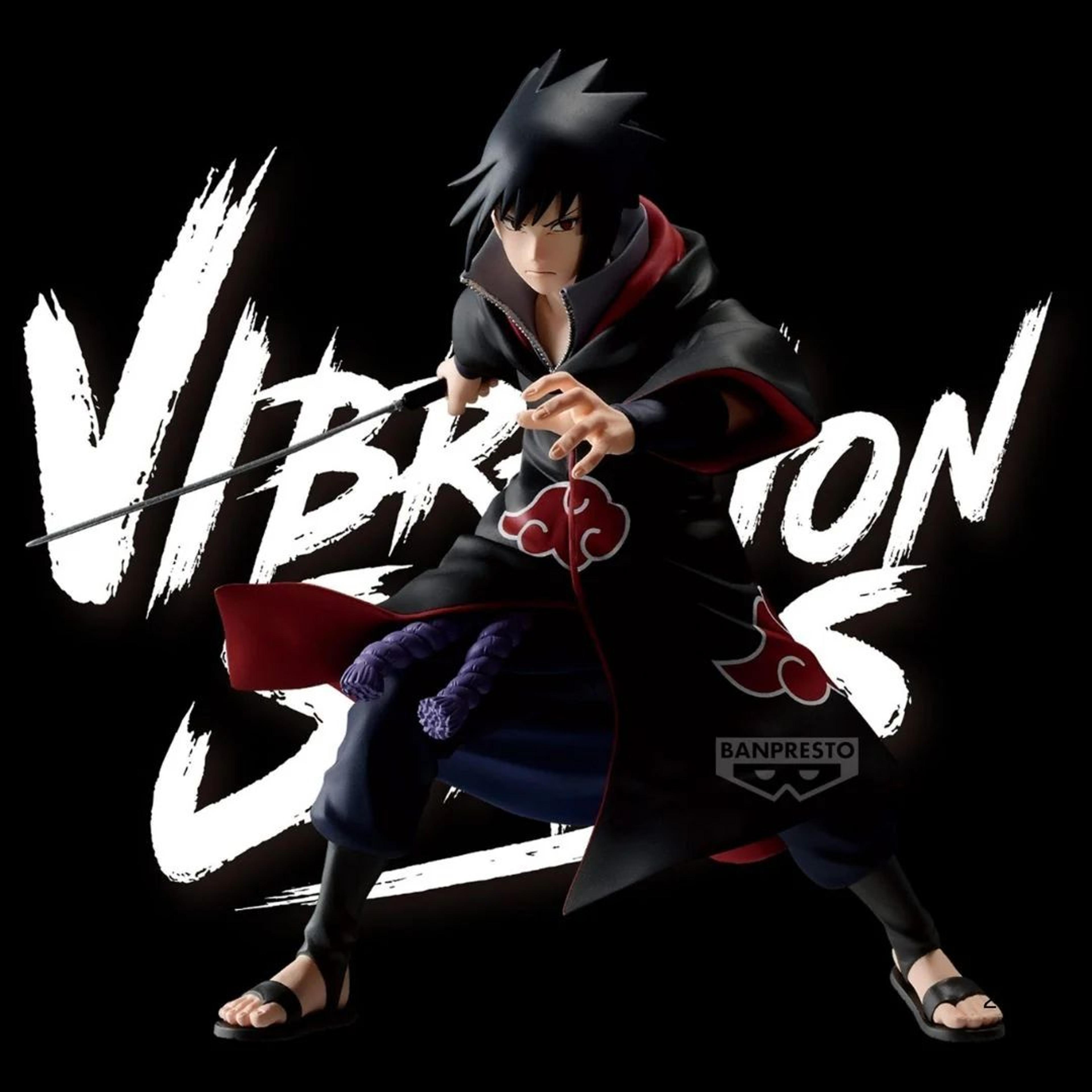 Banpresto Naruto Shippuden Vibration Stars - Uchiha Sasuke Ⅳ Figure