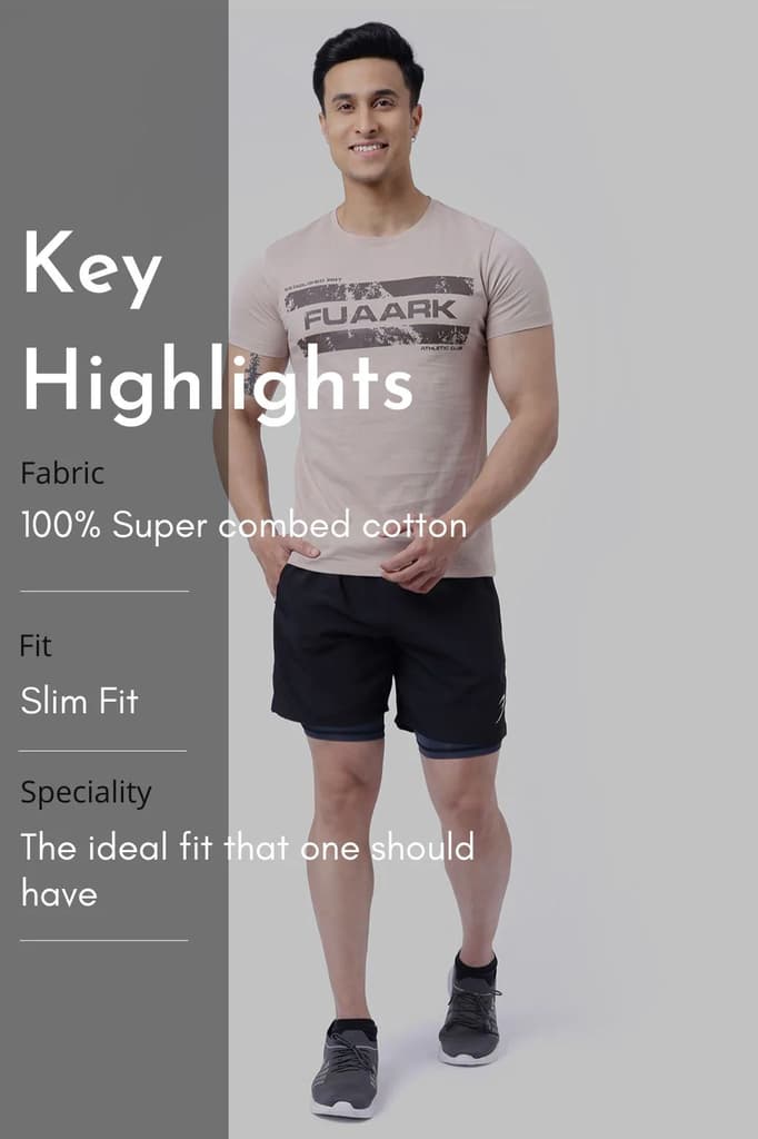 Brisk Fuaark T-shirt Beige — photo 7