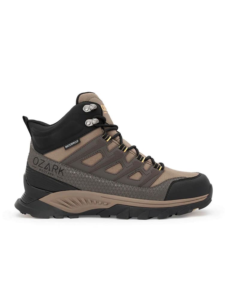 Brown Trekking Shoes for Men | High-Top Outdoor — photo 2