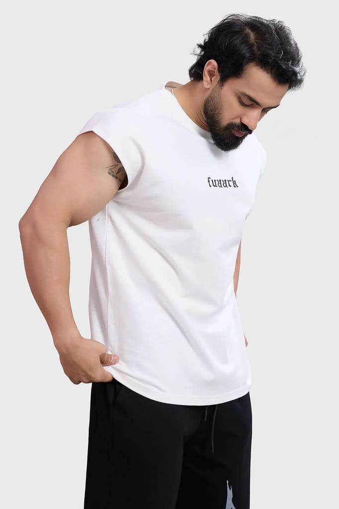 Blackout Capsleeves Tank White — photo 6