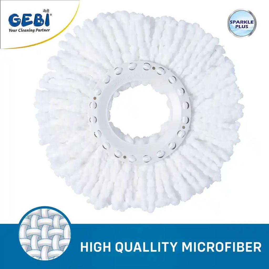 Gebi Spin Mop Microfiber Refill for Floor Cleaning