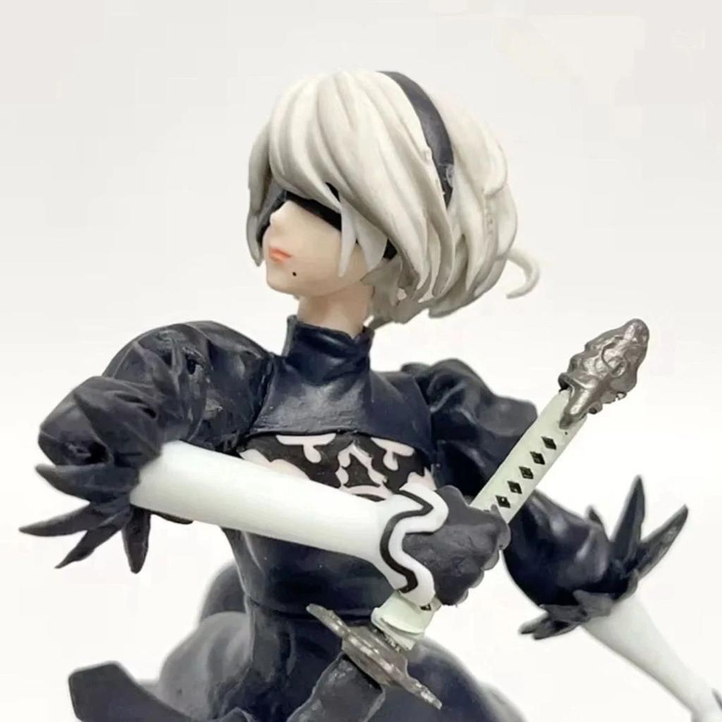Yorha 2B Anime Figure Battle Pose 18 Cm — photo 6