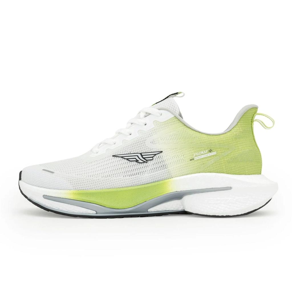 Sports Shoes for Men in Lime and White | Athleisure Shoes — photo 3