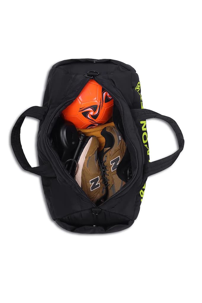 Pack of 2 Puffer bags // Neon On Black