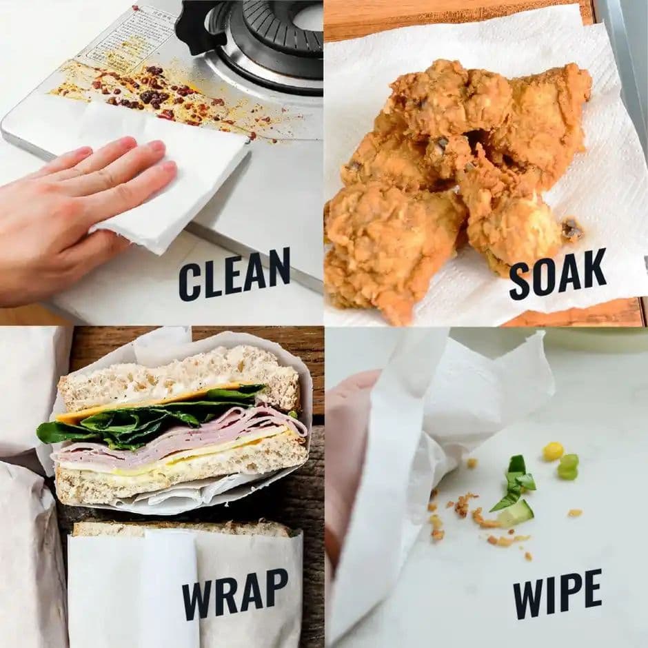 10'ON Lite Kitchen Towel Pack | 60 Pulls x 4 Roll — photo 2