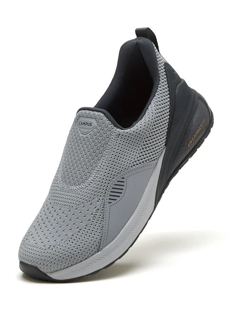 CROWD Grey Men's Walking Shoes — photo 3