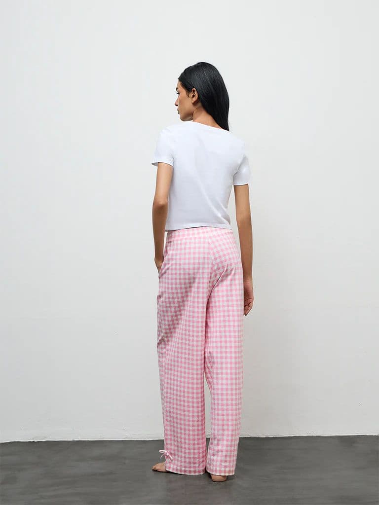 Superstar White Printed Cotton-Blend Top — photo 4