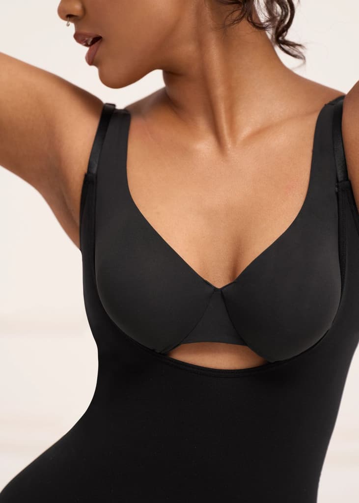 Open Bust Butt Lifting Bodysuit — photo 10