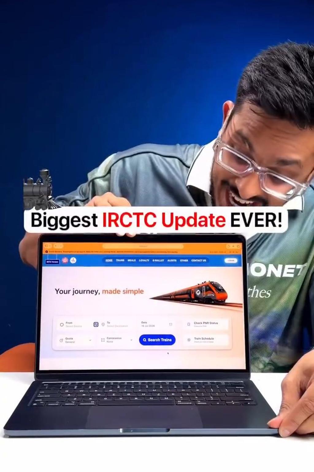 Biggest IRCTC Update EVER! 🚂🔥