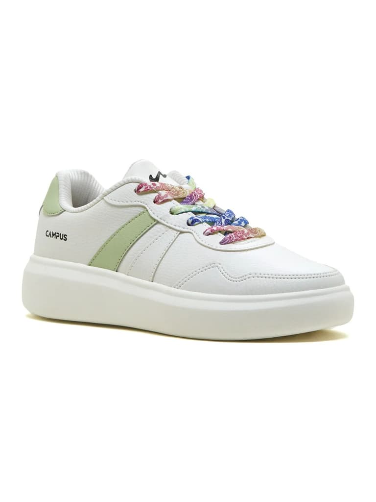 VALUT White Women's Sneakers — White / 4