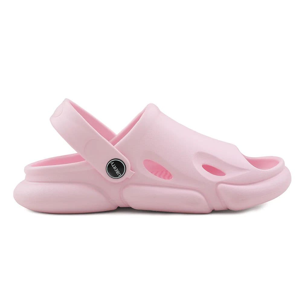 A-HA Pink Casual Clogs For Kids BEACHFIT01 By Liberty — photo 2
