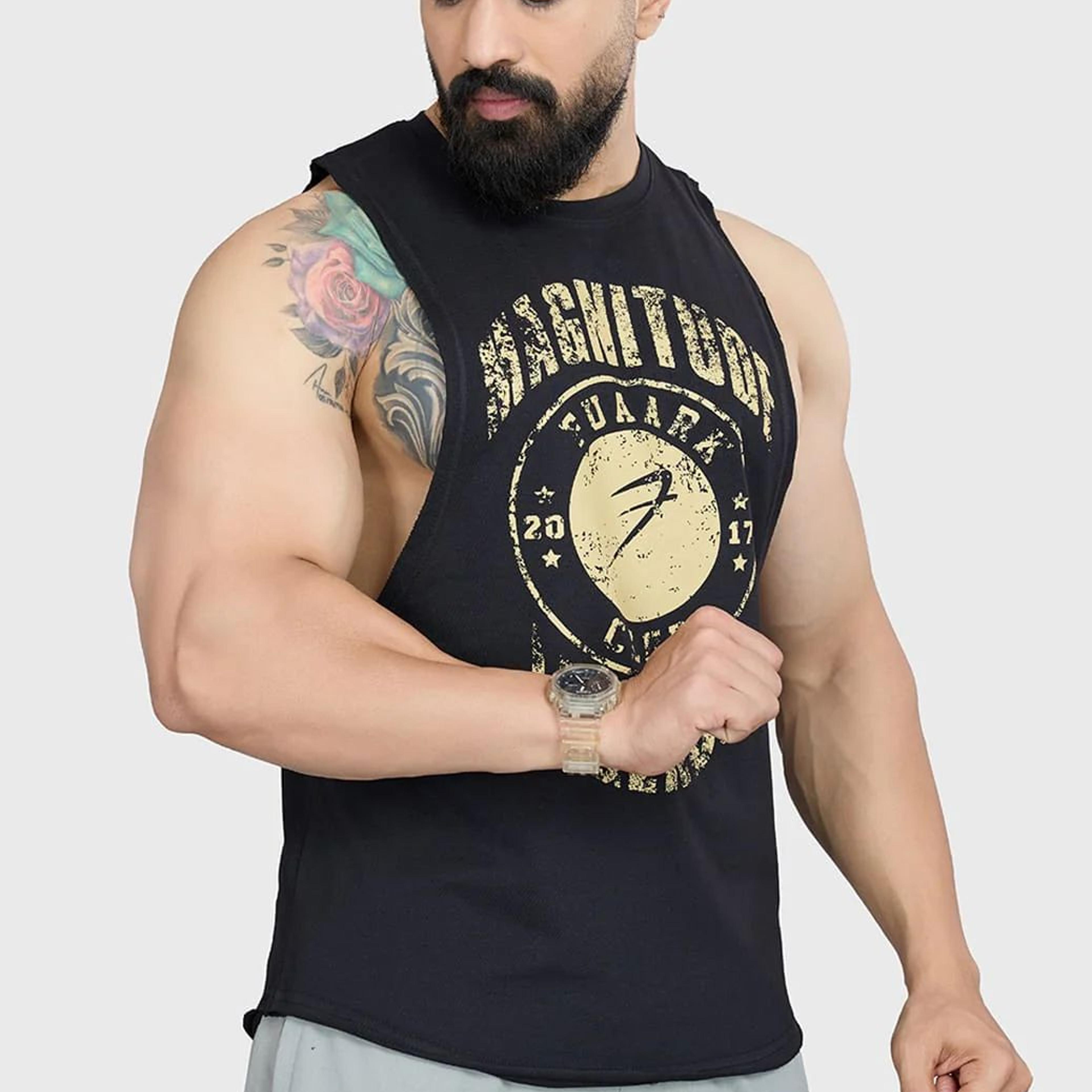 Magnitude Deep Arm Tank Black