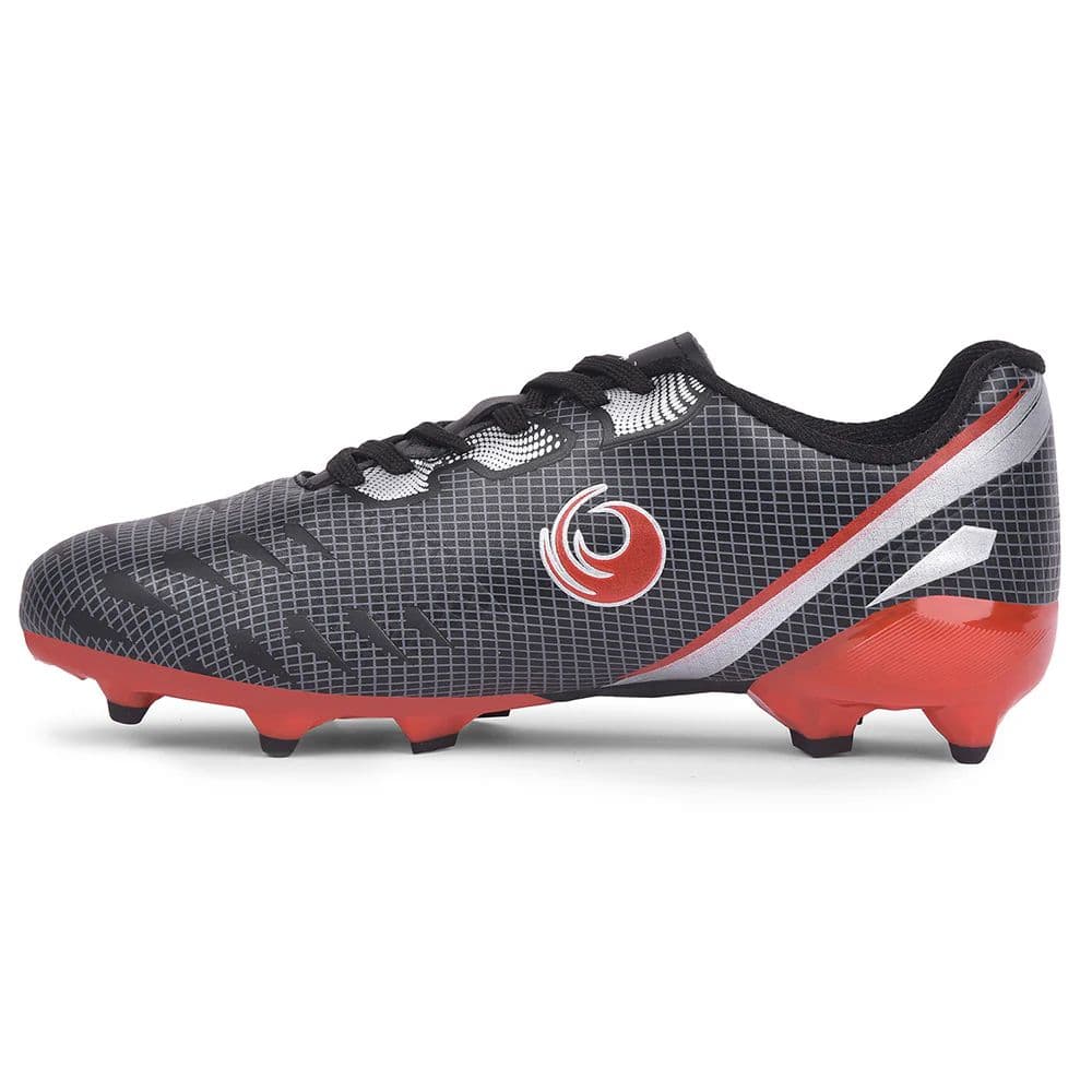 Freedom Black Sports Lacing Football Shoes For Men JOGA By Liberty — photo 3